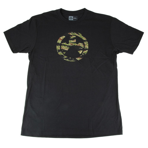 MAGPUL INDUSTRIES Tiger Stripe Icn Tshrt Bk 2Xl T-Shirt Men's