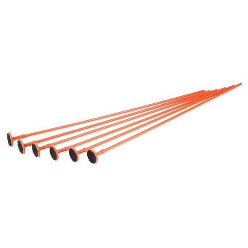 GUN STORAGE SOLUTIONS Gss Rifle Rod .22 Cal 6Pk Orange Gun Rack