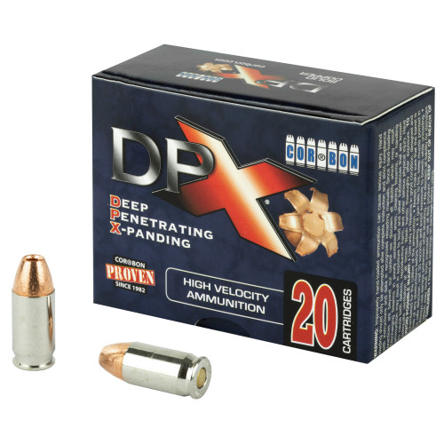 CORBON AMMO, DEEP PENETRATING X BULLET, 380 ACP, 80 GR, XPB, BOX (20), MFR P/N: DPX38080