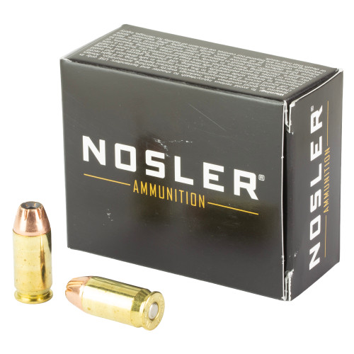NOSLER, ASSURED STOPPING POWER, 45 ACP, 185 GR, HOLLOW POINT, BOX (20), MFR P/N: 51278
