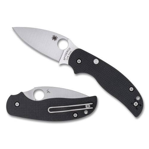 SPYDERCO, SAGE 6, FOLDING KNIFE, 3.03" BLADE, S30V, MFR P/N: C123CFBCLP