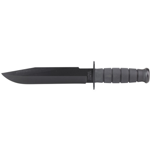 KA-BAR KNIVES, KA-BAR, FIXED BLADE KNIFE, 1095 CRO-VAN, BLACK, MFR P/N: 1269