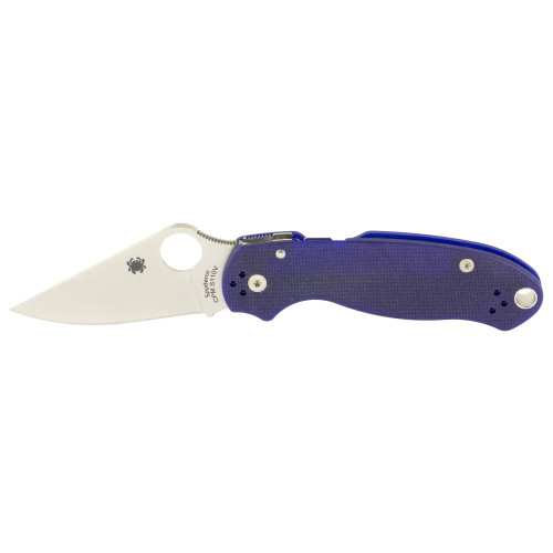 SPYDERCO, PARA 3, FOLDING KNIFE, 3" BLADE, BLUE, MFR P/N: C223GPDBL