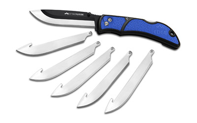 OUTDOOR EDGE, RAZOR EDC LITE, FOLDING KNIFE, 2.5" BLADE, BLUE, MFR P/N: RLU-40C