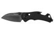 KERSHAW, CRAZE FOLDING KNIFE, 2.35" REVERSE TANTO BLADE, 8CR13MOV STEEL, BLACKWASH FINISH, DURALOCK, BOTTLE OPENER, MFR P/N: 8337
