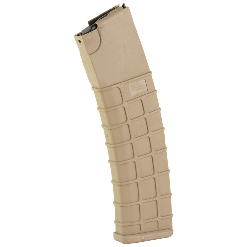 PROMAG INDUSTRIES, 223 REMINGTON, RUGER MINI-14, 42 ROUNDS, MAGAZINE, MFR P/N: RUG-A25-FDE