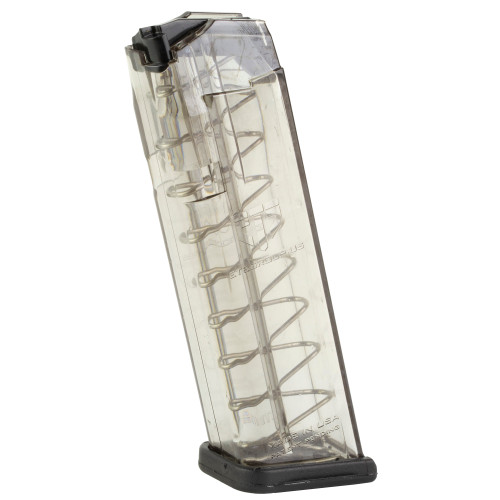 ELITE TACTICAL SYSTEMS GROUP, 9MM, MAGAZINE, CLEAR, 10 Rounds RDS, MFR P/N: GLK-17-10