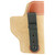 DESANTIS, 106, IWB HOLSTER, LEATHER, RH, TAN, MFR P/N: 106NA8JZ0