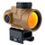 TRIJICON, MRO SD, 1X, 25MM, RED DOT, RED DOT, 2 MOA MOA, COYOTE, ANODIZED, MFR P/N: MRO-C-2200327