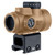 TRIJICON, MRO SD, 1X, 25MM, RED DOT, RED DOT, 2 MOA MOA, COYOTE, ANODIZED, MFR P/N: MRO-C-2200349