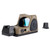 TRIJICON, TRIJICON DUAL DEFENSE KIT, 1X, REFLEX, 3.25 MOA MOA, FLAT DARK EARTH, MATTE, MFR P/N: RM06-C-700816