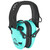 WALKER'S, RAZOR, ELECTRONIC EARMUFF, ELECTRONIC, TEAL, PLASTIC, MFR P/N: GWP-RSEM-LTL