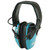 HOWARD LEIGHT, IMPACT SPORT, ELECTRONIC EARMUFF, ELECTRONIC, TEAL, PLASTIC, MFR P/N: R-02521