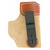 DESANTIS GUNHIDE, 86, OUTSIDE WAISTBAND HOLSTER, LEATHER, RIGHT HAND, BLACK, MFR P/N: 086BA8JZ0