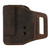 Versacarry, V-Slide, OWB Holster, Fits Springfield Hellcat Pro, Leather/Polymer Hybrid, RH, Brown | Mfr P/N: VSL211HCTP
