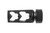 Fortis Manufacturing Inc. 9mm 1/2-28 Muzzle Brake Black Nitride
