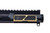 Fortis Manufacturing Inc. Billet Carbon Fiber AR-15 Gold Anodized Dust Cover