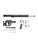 LUTH-AR Bull 20" Rifle Kit AR-15, Collapsible Stock, KeyMod