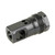 Breek Arms Echo Single-Port Plan B 9mm 1/2-28 Muzzle Brake Black