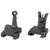 MIDWEST INDUSTRIES Combat Rifle Sight Black Sight Set
