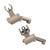 TROY INDUSTRIES 45 Degree Picatinny FDE Sight Set