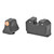 XS SIGHTS R3D Glock 17/19/22/23/24/26/27/31/32/33/34/3 Black Sight Set