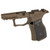 Sharps Bros. Gen 3 Grip Module, Fits Sig P365 X/XL with Manual Safety, Anodized Finish, Bronze, Black Grips