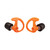 SUREFIRE Sonic Dfndr Umax Md Org 1Pr Faceplate