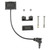 UNITY TACTICAL Modbutton Light Crn Lsr 4.5 Black Remote Switch