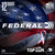 FEDERAL Top Gun Red/White/Blue Hull 12 Gauge 2 3/4" Birdshot #8 1 1/8 oz 25 Rounds