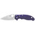 SPYDERCO, MANIX 2, FOLDING KNIFE, 3.37" BLADE, BLUE, MFR P/N: C101GPDBL2