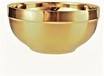 Gold Stainless Steel Bowls, Set of 2 