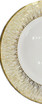 Luxury Gold Inlay Dinnerware, Set of 4 