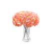 Cassandra Blush Pink Hydrangea in a Clear Vase