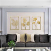 Gold Wall Leaf Metal Wall Art 