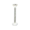 Crystal in a Ruff Candleholder