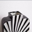 Zebra Ceramic Vase set of 2