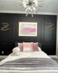 Pink Blush Stroke Wall Art