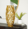 20 Lattice Gold Vase