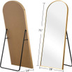 Arched Full-Length Mirror 