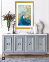 Ocean Splash Framed Wall Art 