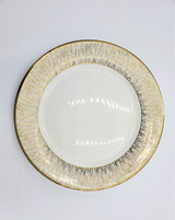 Luxury Gold Inlay Dinnerware, Set of 4 