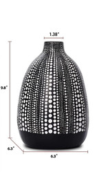 3D Polka Dot Vase set of 2