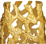 20 Lattice Gold Vase