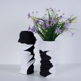 Monochrome Vases, Set of 2