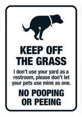 Keep Off Grass