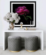 Peony Dark Wall Art