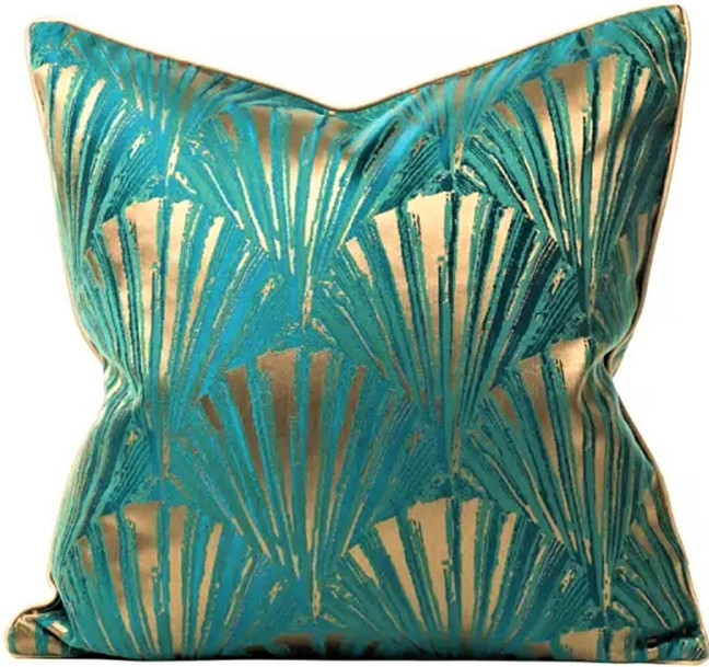 Mediterranean Shell Pillow Cover