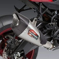 Yoshimura AT2 Slip-On Exhaust with Stainless Muffler for Suzuki GSX-R1000 17-20