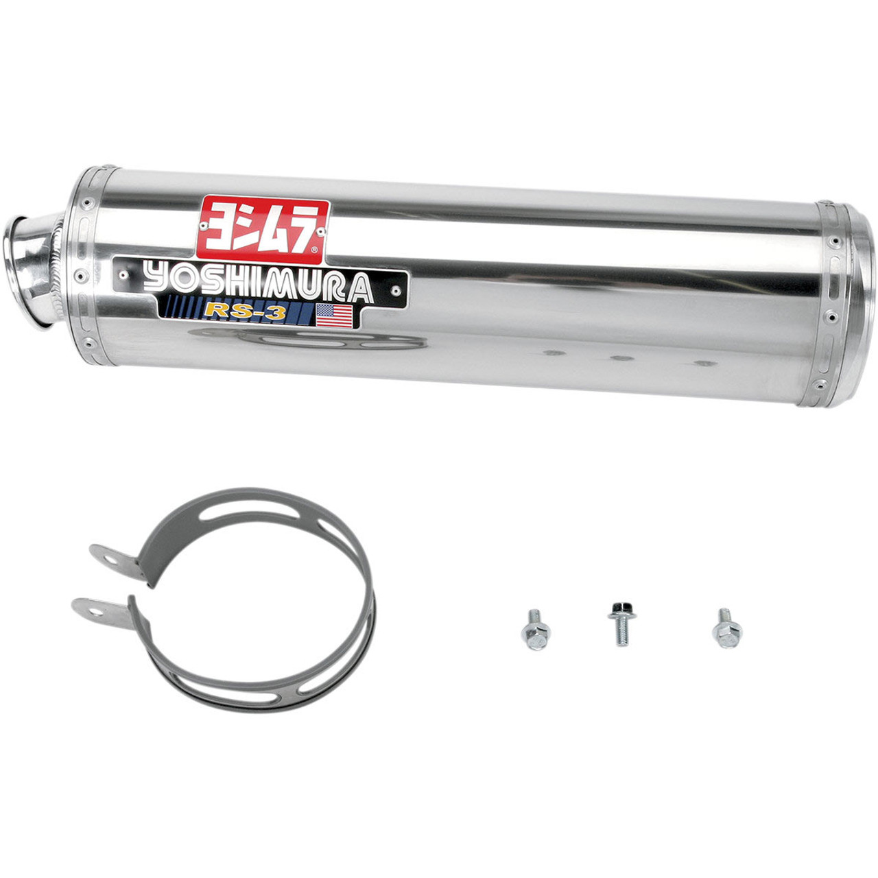 Yoshimura RS-3 Bolt-On Exhaust for ZX7R 96-03 | Slip-on Exhausts 